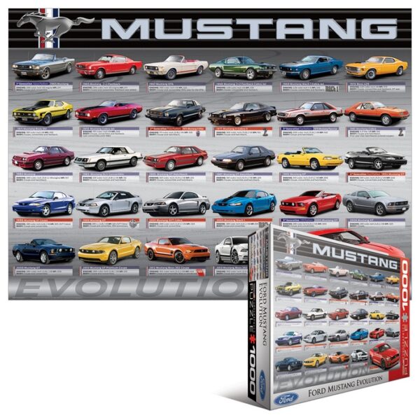 Eurographics - 6000-0684 - Ford Mustang Evolution - 1000 Piece