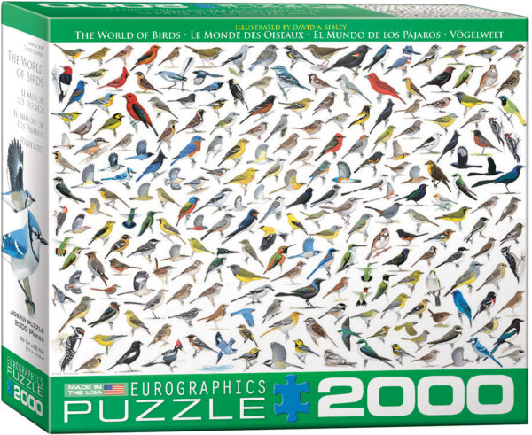 Eurographics - 8220-0821 - The World of Birds - 2000 Piece