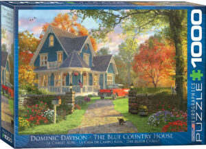 Eurographics - 6000-0978 - The Blue Country House (Dominic Davison) - 1000 Piece