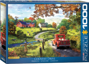 Eurographics - 6000-0968 - Country Drive (Dominic Davison) - 1000 Piece