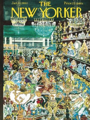 New York Puzzle Company - NPZNY1719 - The New Yorker - Antique Shop (Anatol Kovarsky) - 1000 Piece