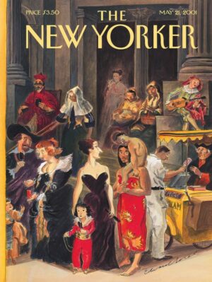 New York Puzzle Company - NPZNY1803 - The New Yorker - Monday At The Met (Edward Sorel) - 1000 Piece