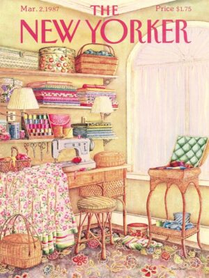New York Puzzle Company - NPZNY1805 - The New Yorker - Sewing Room (Jenni Oliver) - 1000 Piece