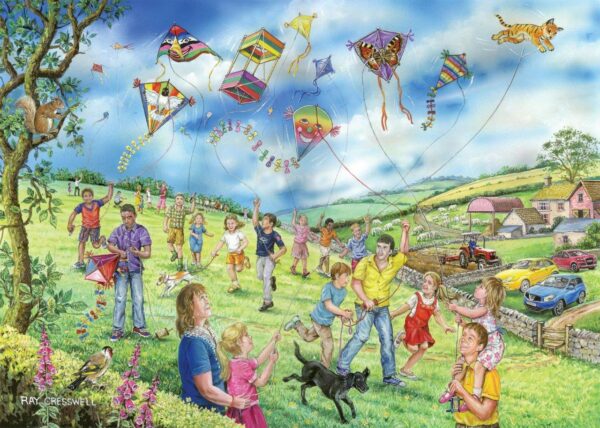 House of Puzzles - Let`s Go Fly a Kite (Ray Cresswell) - 250 XL Piece
