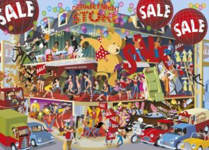 Gibsons - 7108 - Department Store (Lifting the Lid) (Andy Tudor) - 1000 Piece