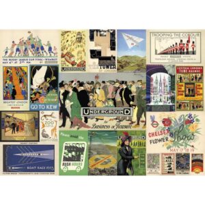 Gibsons - 7109 - London Transport Heritage Posters - 1000 Piece