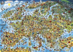 Gibsons - 7113 - This is Europe (Hartwig Braun) - 1000 Piece