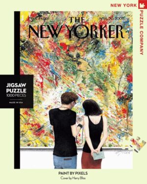 New York Puzzle Company - NPZNY1890 - The New Yorker - Paint by Pixels (Harry Bliss) - 1000 piece