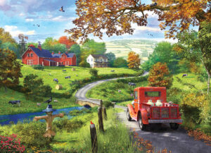 Eurographics - 6000-0968 - Country Drive (Dominic Davison) - 1000 Piece (With Smart Cut Technology)