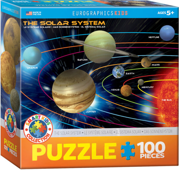 Eurographics - 6100-1009 - The Solar System - 100 Piece