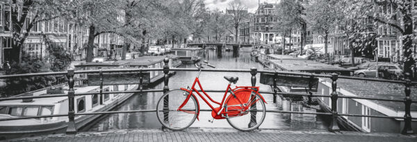 Clementoni - 39440 - Amsterdam Bicycle - 1000 Piece Panoramic