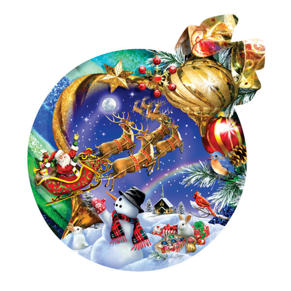 Sunsout - 95070 - Christmas Ornament (Lori Schory) - 750 Piece Shaped Puzzle
