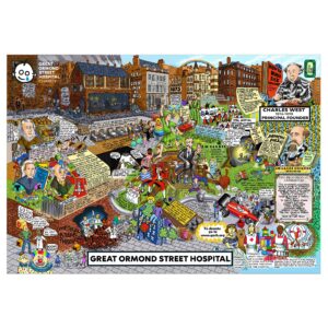 Gibsons - 7115 - Great Ormond Street Hospital Charity ( Richard Argent) - 1000 Piece