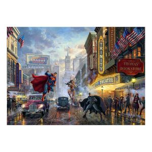 Schmidt - 57589 - Batman, Superman, and Wonder Woman - Trinity 1 (Thomas Kincade) - 1000 Piece