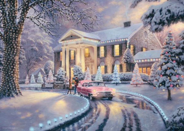 Schmidt - 58781 - Graceland Christmas (Thomas Kincade) - 1000 Piece