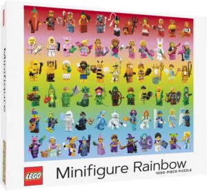 Chronicle Books - 51795 - Lego Minifigure Rainbow - 1000 Piece