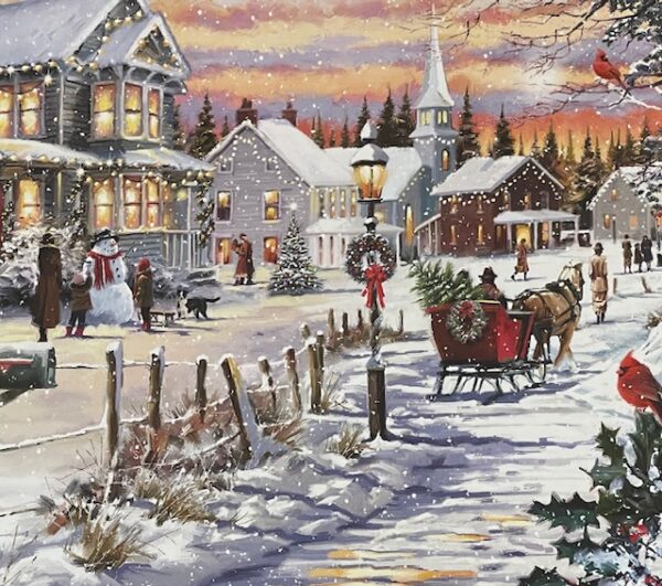Wentworth - 1010207 - Bringing Home the Tree - 500 Piece Wooden