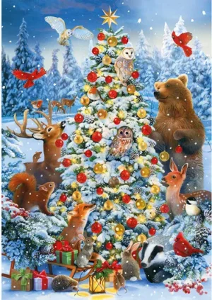 Wentworth - 1130027 - Woodland Gathering (Lisa Alderson) - 250 Piece Wooden